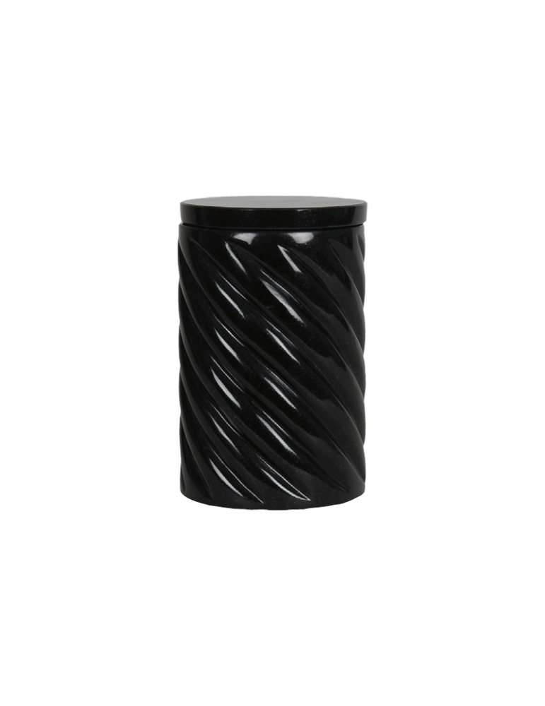 Urne en Granit 3 litres Ø18,5 x 30 cm avec cendrier | PF Store.