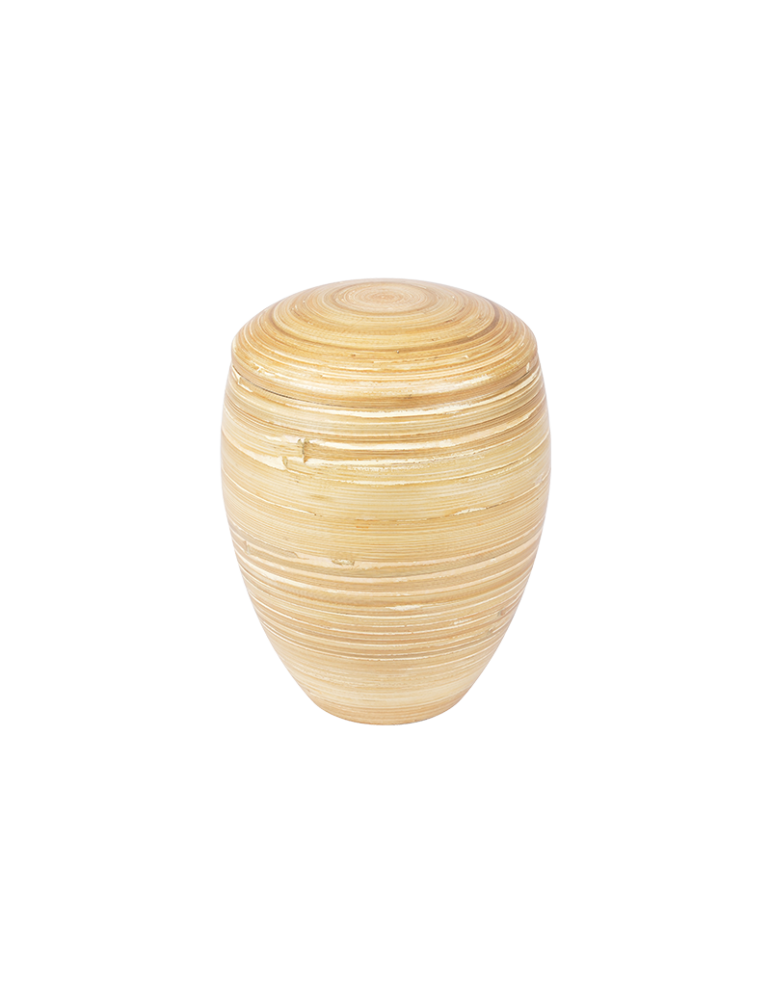 Urne en Bois 4 litres Ø20 x 26 cm | PF Store.