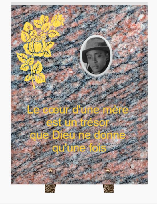 Plaque funéraire avec photo : créez un hommage personnalisé et durable