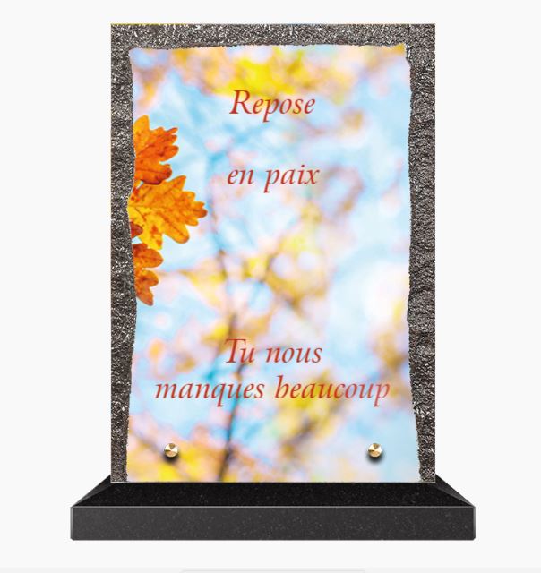 Plaque lave émaillée personnalisée : un hommage haut de gamme et durable