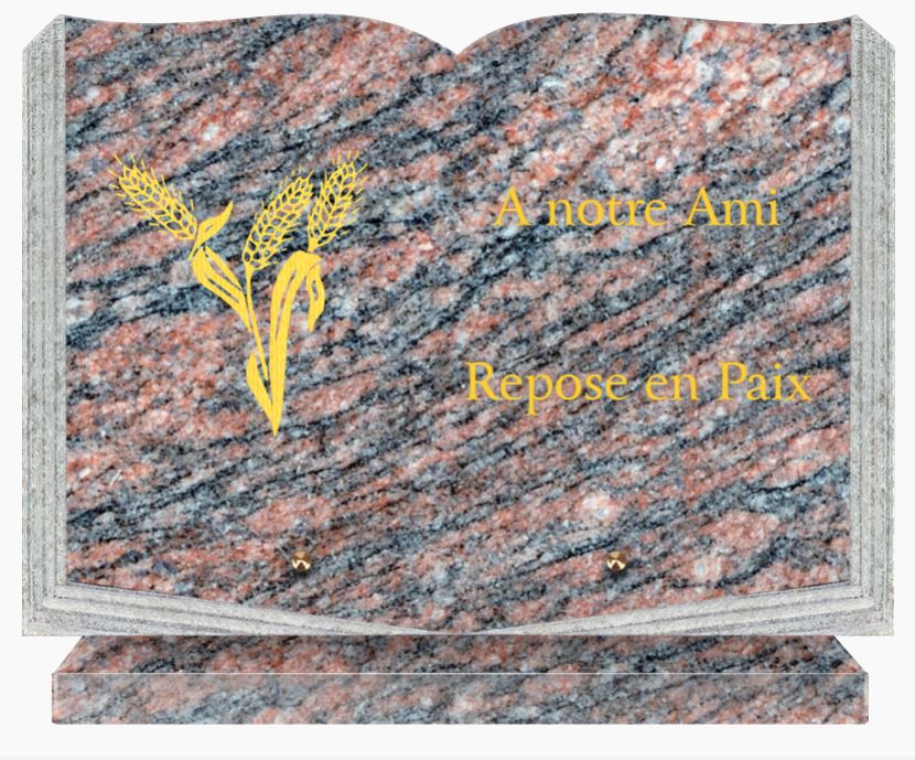 Plaque funéraire granit personnalisée : un hommage durable et élégant