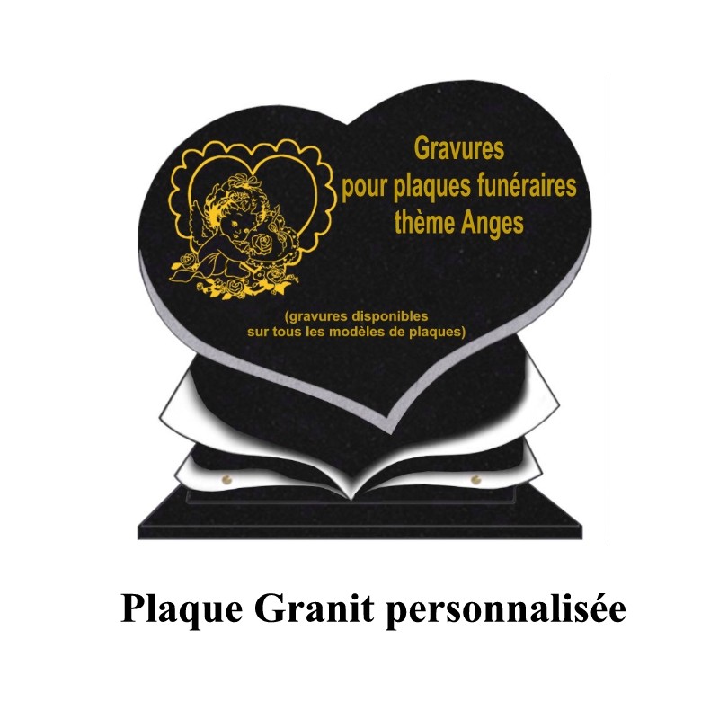 Plaques Granit personnalisées