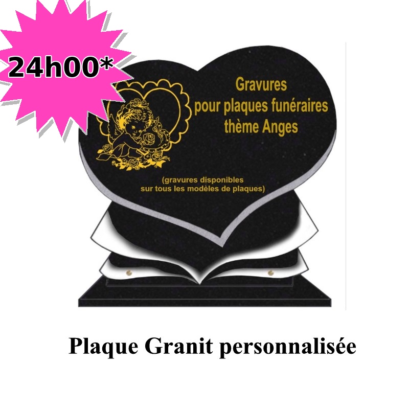Plaques Granit personnalisées