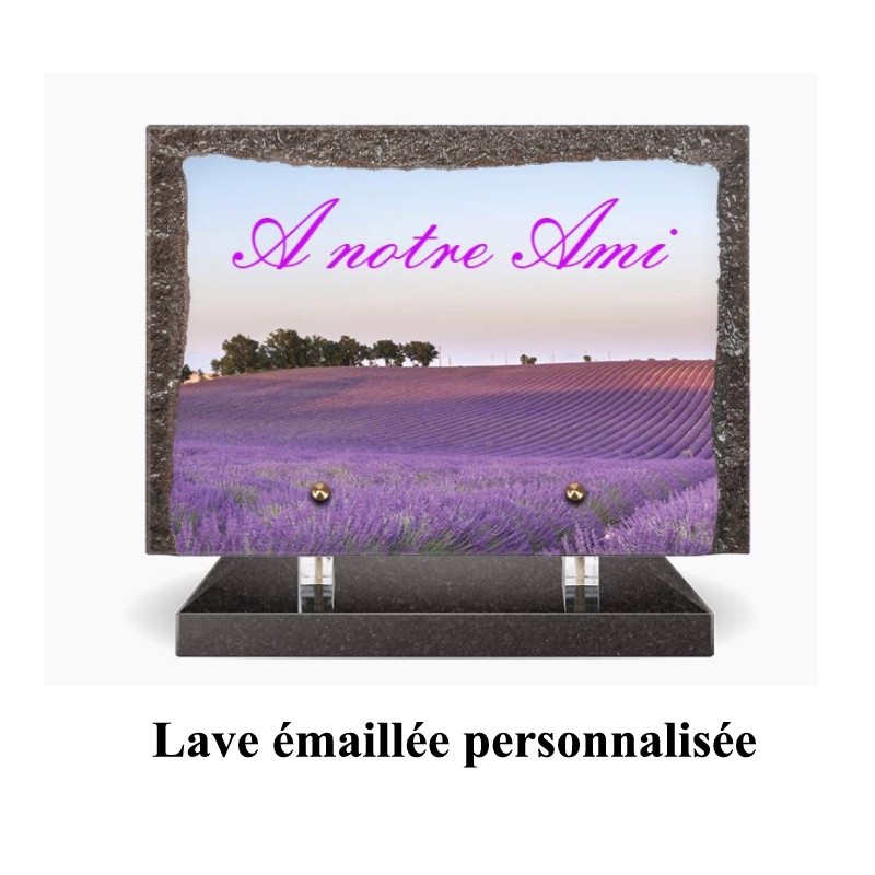 Plaques Lave émaillée