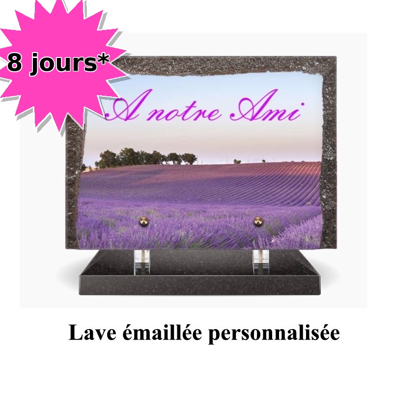 Plaques Lave émaillée