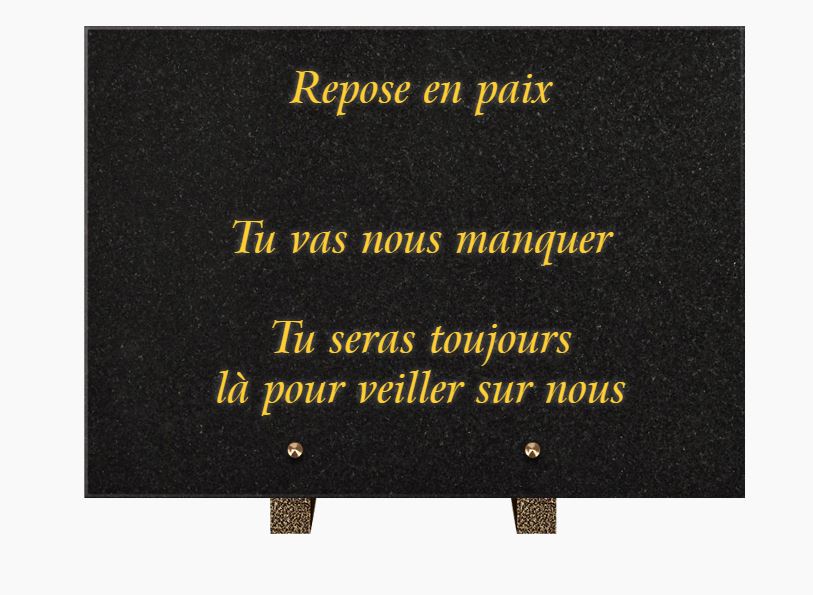 PLAQUE GRANIT CG 03 35x25